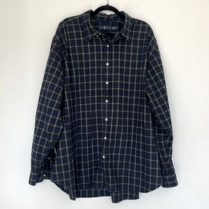 Ralph Lauren Men's Plaid Button Down Size 3X